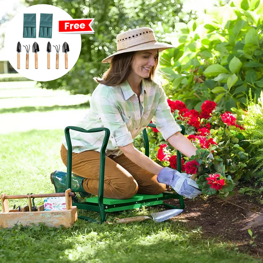 2-In-1 Gardening Kneeler Seat